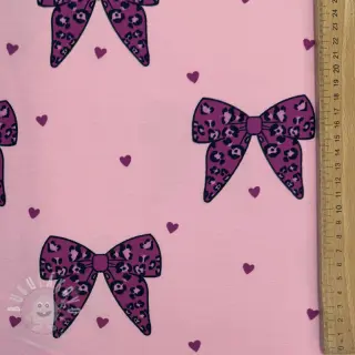 Teplákovina Animal skin bows design C