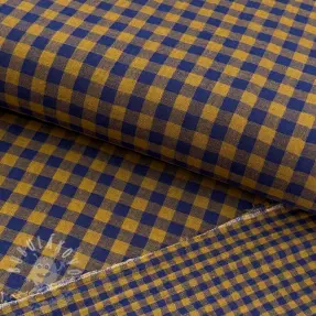 Dvojitá gázovina/mušelín YARN DYED Stripes and checks design G