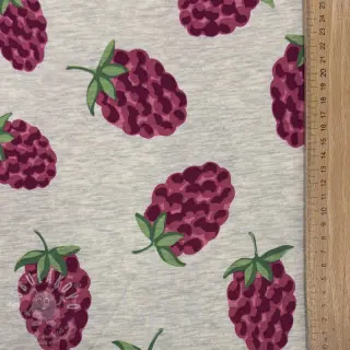 Úplet Raspberries ecru melange