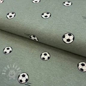 Úplet Soccerballs green melange