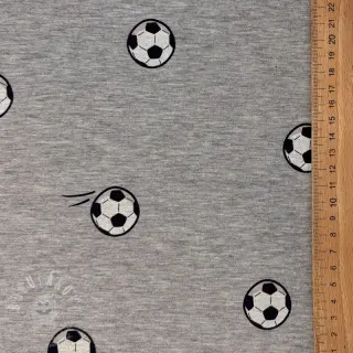 Úplet Soccerballs grey melange