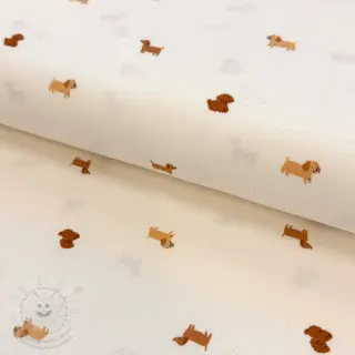 Úplet RIB Dogs off white