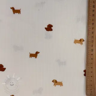 Úplet RIB Dogs off white