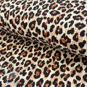 Bavlna s vaflovou vazbou Animal skin digital print