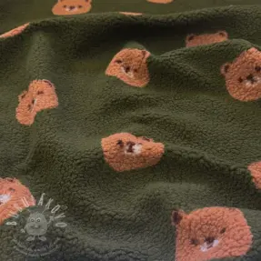 Kabátovina TEDDY Bears green