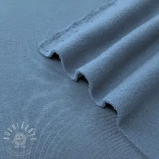 Teplákovina počesaná JOGGING blue