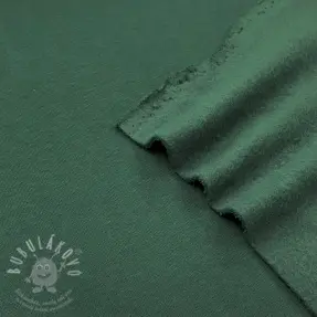 Teplákovina počesaná JOGGING dark green