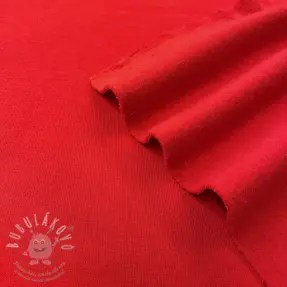 Teplákovina počesaná JOGGING red