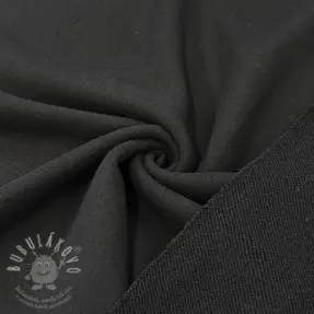 Teplákovina COTTON black