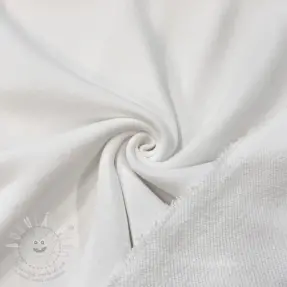 Teplákovina COTTON white