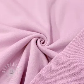 Teplákovina COTTON baby pink