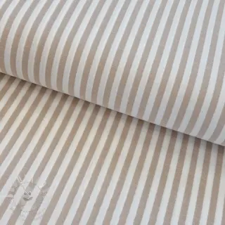 Dvojitá gázovina/mušelín YARN DYED Summer stripe beige