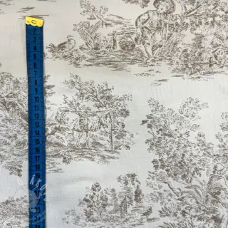 Dekorační látka jacquard COLLINE allover lin