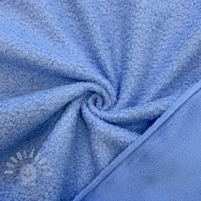 Fleece TEDDY DOUBLE SIDED light blue