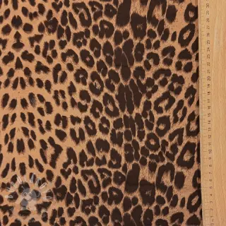 Kabátovina TEDDY SUEDE Panther LEO light brown