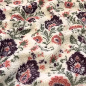 Kabátovina TEDDY JACQUARD Pretty mix design F