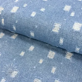 JEANS DAMAGED light blue