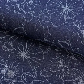 JEANS EMBROIDERY Jacquard Flowers