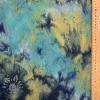 JEANS TIE DYE HEAVY bright yellow