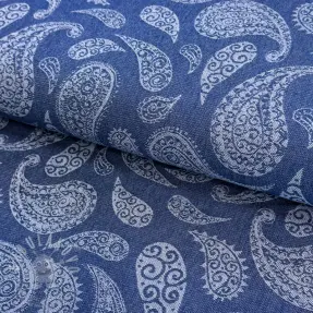 JEANS JACQUARD Paisley dark jeans