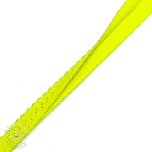 Lemovací guma 12 mm LUXURY neon yellow