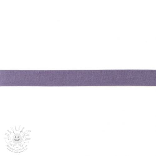 Levně Lemovací proužek úpletový lavender
