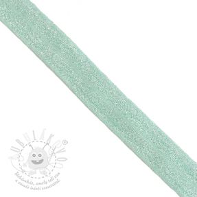 Lemovací guma glitter 20 mm mint