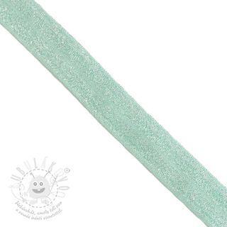 Lemovací guma glitter 20 mm mint