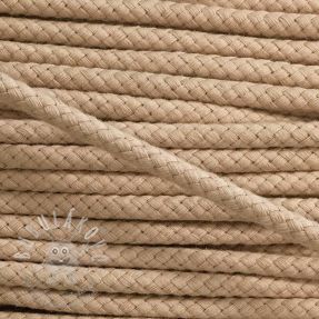 Bavlněná šňůra 8 mm beige