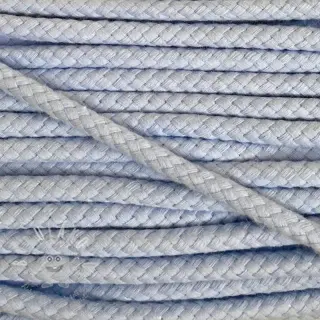 Bavlněná šňůra 8 mm light blue