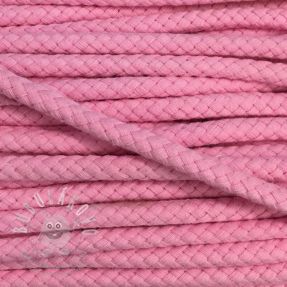 Bavlněná šňůra 8 mm light pink