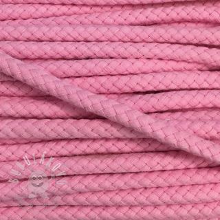 Bavlněná šňůra 8 mm light pink