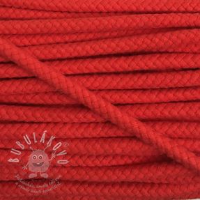 Bavlněná šňůra 8 mm red