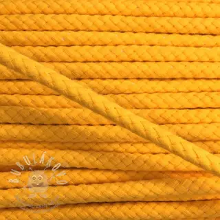 Bavlněná šňůra 8 mm yellow