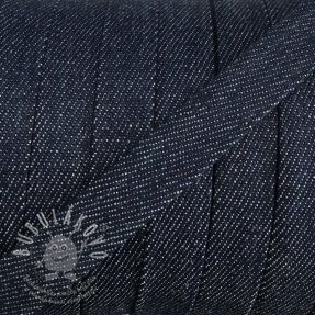 Bavlnená šnůra plochá 15 mm Denim navy