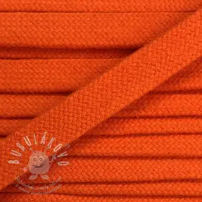 Bavlnená šnůra plochá 13 mm oranžová