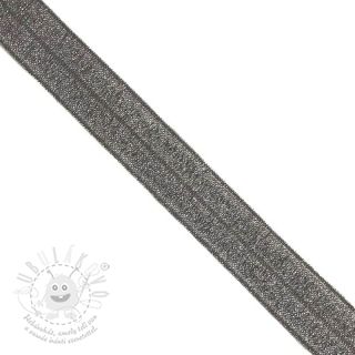 Lemovací guma glitter 20 mm anthracite