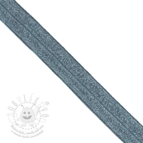 Lemovací guma glitter 20 mm dark blue