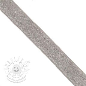 Lemovací guma glitter 20 mm grey