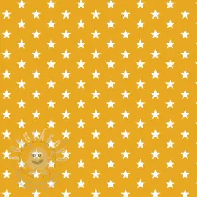Bavlněná látka Petit stars yellow