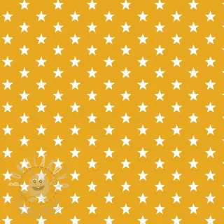 Bavlněná látka Petit stars yellow