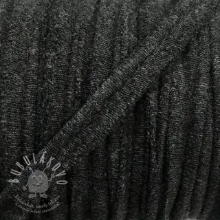 Paspulka úplet melir dark grey