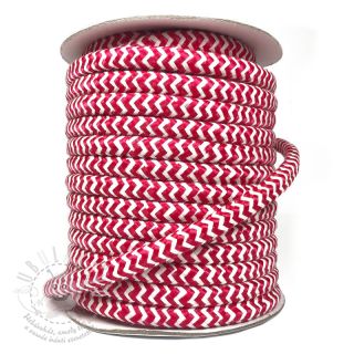 Šňůra pletená ZIG ZAG red