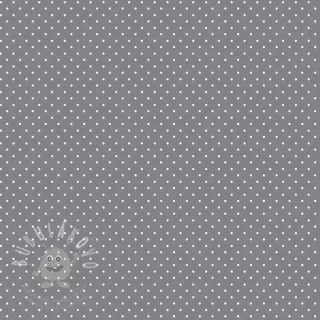 Bavlněná látka Petit dots grey