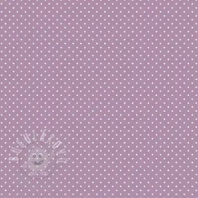 Bavlněná látka Petit dots lilac