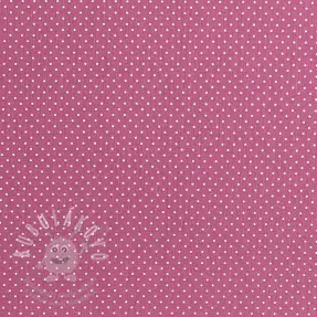 Bavlněná látka Petit dots mauve