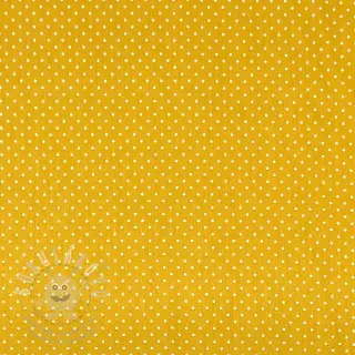 Bavlněná látka Petit dots ochre