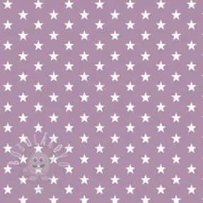 Bavlněná látka Petit stars lilac