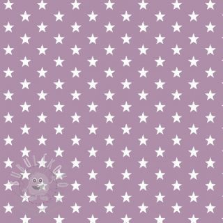 Bavlněná látka Petit stars lilac