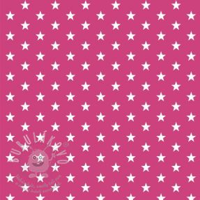 Bavlněná látka Petit stars pink